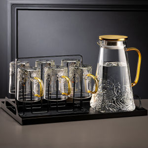 XIZHE | Large Heat-Resistant Glass Water Pitcher