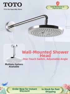 Overhead Wall-Mounted Pressure-Increasing Shower Head