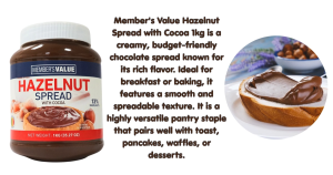 Members Value Hazelnut Spread with Cocoa 1kg