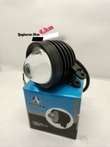 Lampu tembak laser cut off bahan alumunium jauh dekat putih kuning