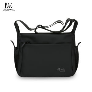 LouisWill Fashion Men Women Bags Shoulder Bag Large Capacity Waterproof Crossbody Bag Casual Messenger Bag Casual Sport Functional Street Bag for Travel Outdoor