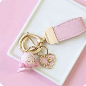 พวงกุญแจสร้อยคอรูปโทรศัพท์ Popbean Popbean Molly ของแท้ของขวัญปีใหม่เซอร์ไพรส์