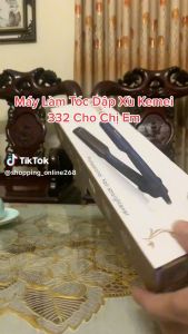 Máy Dập Xù Tóc KEMEI 332 Chức năng dập xù bấm xù bấm mè tạo kiểu tóc làm phồng chân tóc bản to cao cấp