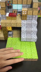 บล๊อคแม่เหล็ก บล๊อคตัวต่อ เสริมสร้างจินตนาการ สำหรับเด็ก 100ชิ้น บล็อกดูดแม่เหล็ก ของขวัญสำหรับเด็ก มีแพคเกจ