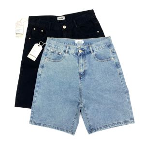Quần Short Denim Nam CityBoy Phong Cách Đường Phố Nhật Bản Cổ Điển Five-Point Quần Short Ống Rộng Thoải Mái Mùa Hè Cotton 100%