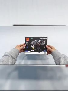 WANKE | Space Exploration Spaceship Building Blocks Small Particles Model
