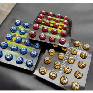 BAUT L + RING MONEL VARIASI ISI 40 PCS / BAUT L + RING MONEL VARIASI UNIVERSAL MOTOR