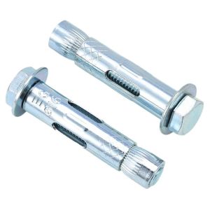 POWER&STRONG | Expanding Bolt with Internal Expansion Screw and Galvanized Outer Tube