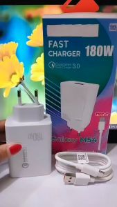 Charger SAM Galaxy M54 180W Quick Charge 3.0 Fast Charging