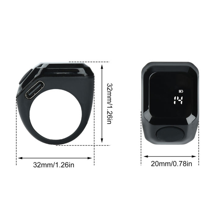 Smart APP Ring Counter Portable Digital Display Counter Bluetooth ...