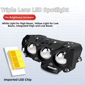 LUKSEN | High-beam Waterproof LED Projector Light for E-bike