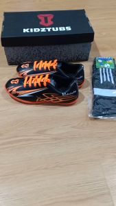KIDZTUBS Sepatu Futsal Anak Laki-Laki Usia 6-10 Tahun