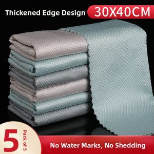 OUHUAGUAN | Glass Cleaning Absorbent Non-Linting Cloth