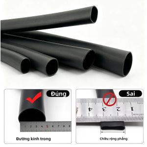 Ống Co Nhiệt 3M 4:1 Được Làm Dày Bằng Keo Dán Ống Co Nhiệt Hai Lớp Có Thể Co Nhiệt Cho Ống Bọc Cáp Có Nhiều Kích Cỡ Khác Nhau 4-24