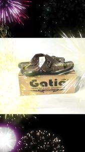 Gatio OP05 Sandal Kulit Pria Casual Sendal Terbaik Coklat dan Hitam