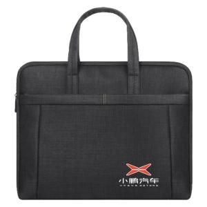 Business Printed Handheld Office Meeting Briefcase Youth Hard Shell Oxford Fabric Carry-On Bag for 14 Inch Laptop