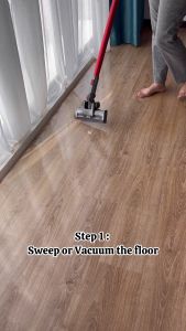 Pengilat Lantai Kayu Vinyl SPC Laminate Timber Rumah Deko Kilat Bersih