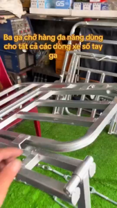 Kệ Chở Hàng Đa Năng Mở Cốp Cho Xe 50*70 và 60*70 - Phụ Tùng sắt dầy chở 350kg dỗ lại