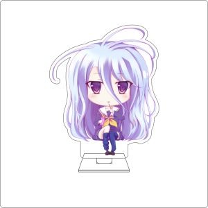 Bandai | 10CM Anime NO GAME NO LIFE Cosplay Acrylic Hình Đứng Hiro Sora Dễ Thương Đồ Trang Trí Quà Tặng Cho Người Hâm Mộ Sưu Tập Đĩa