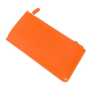 SIFULUN | Leather Wallet Slim Zipper Multiple Card Slots
