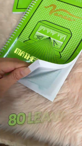 Vanda Mathematics Graphing Notebook Spiral and Yarn 80 Leaves With Important Formula at the back