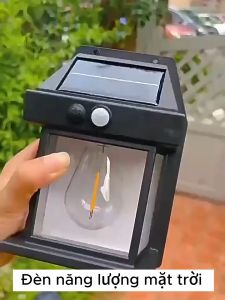 Đèn năng lượng mặt trời đèn led cảm biến T109 TMC Store - Tự động sáng khi có người đến
