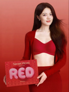 Secret World | Bra Gathering for Small Chest Red