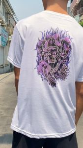 KAOS ATASAN OBLONG DISTRO PRIA DEWASA LENGAN PENDEK GAMBAR DEPAN BELAKANG T-SHIRT KEKINIXS-XXL-442