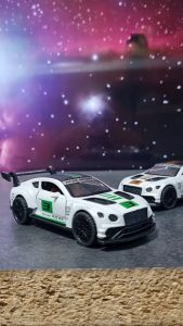Diecast Miniatur Mainan Mobil Sedan Sport Balap Bentley Continental GT Besi Metal Buka Pintu
