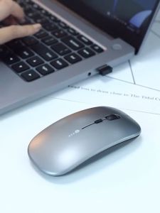 V2S WM203 Mouse Wireless 2.4GHz For Laptop PC Computer Portable Mute Rechargeable Mouse
