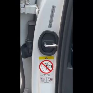 [ READY STOCK ] Silicone Car Door Lock Protectors Universal Protective Latch Cover Car Door Lock Bumper Pads