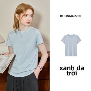 KUHNMARVIN | Áo Thun Ngắn Hợp Thân Mới Cho Mùa Hè