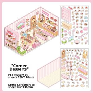 Cute Hand-drawn Illustration DIY Fun Decorative Stickers