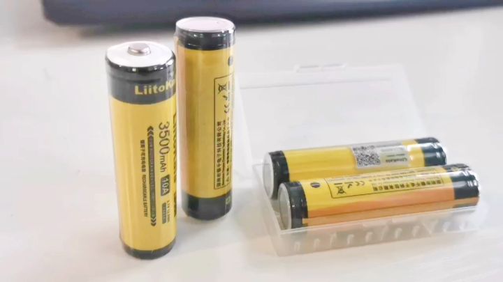 Liitokala Lii-35S 18650 3.7V 3500mAh rechargeable lithium-ion battery ...