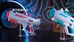 Súng Bắn Nước 2 Nòng Cỡ Lớn Súng Nước 2 Vòi Áp Lực Loại To Bắn Xa kích thước 40cm - Khẩu phun nước mùa hè