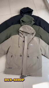 Jaket Parasut Parka Pria – Lapisan Dalam Saten | Ukuran XL-4XL | RCS-SHOP