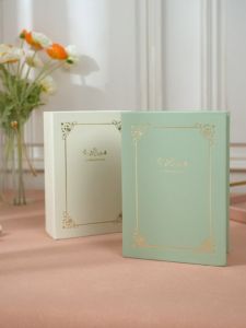 กล่องเครื่องประดับหนังรูปไข่มุกกล่องเครื่องประดับล็อคแม่เหล็กวงแหวน หูกล่องเก็บ 200 บรรทัด สีขาว