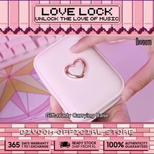 Divoom Love lock Professional Tuned Audio Ultra Compact Design Audio Recording Hands-free Calling Speaker