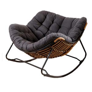 MEIDIHUAFU | Retro-Style Lazy Rocking Chair for Home and Outdoor Use