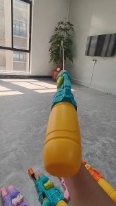 🔫ความจุสูง 520ML ปืนฉีดน้ำ รูปร่างการ์ตูน ยิงไกล ของเล่นเด็ก เทศกาลสงกรานต์ ปืนฉีดน้ำเด็