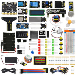 Bộ Kit Khởi Đầu Siêu Tiện Lợi KEYESTUDIO Micro:Bit V2 Dành Cho Dự Án Lập Trình STEM Trên BBC Micro:bit Với 43 Dự Án Được Thiết Kế Sẵn Cho Trẻ Em