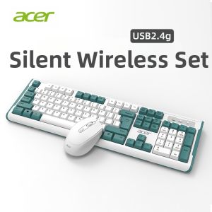 Acer | Wireless Mechanical Feeling Keyboard Mouse Set for Laptop Desktop