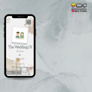 UNDANGAN PERNIKAHAN DIGITAL WEBSITE CANTIK ELEGAN DAN UNIK