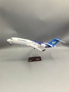 1/70 Scale Airplane Model C909 Lao Airline Model Aircraft Resin 47.5cm Airplane Kids Airbus Toy With Wheel Landing Gear for Toys