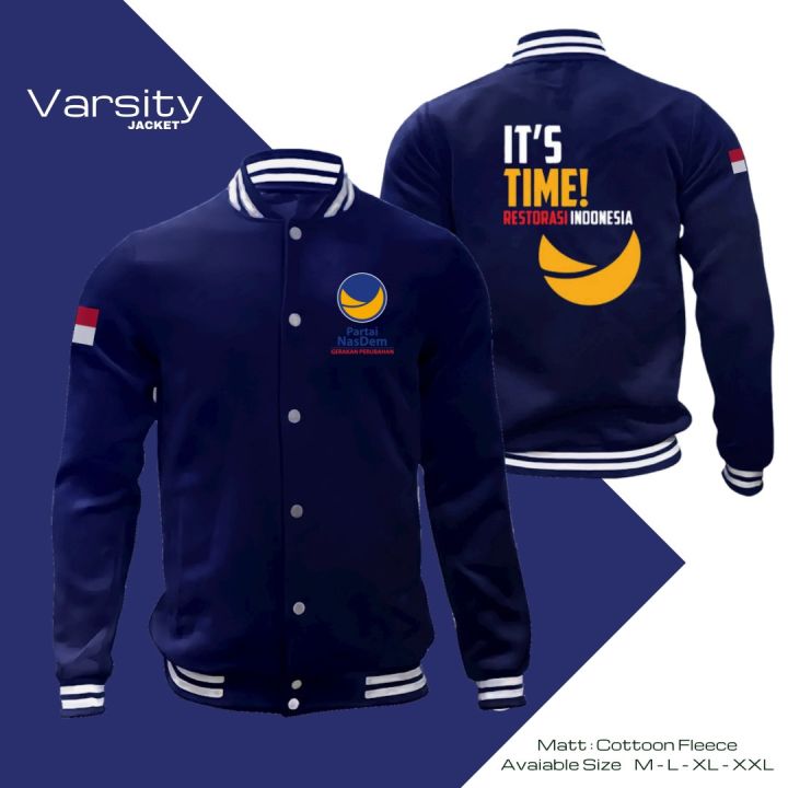 Jaket varsity clearance custom