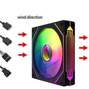 other | 120mm Prism 4 PRO RGB FAN PC Computer Case Fan CPU Cooler ARGB Fans Cooling Ventilador