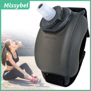 Chai nước chạy bộ cầm tay tiện lợi điều chỉnh cổ tay bình nước thể thao tái sử dụng 200ml Công suất Silicone Bình nước thể thao thích hợp cho du lịch cắm trại leo núi chạy bộ đi bộ đường dài MARATHON đi xe đạp vv