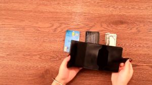 RFID Blocking Protected Atm Card Holder Carbon Fiber Leather Aluminumm Wallet Slim Leather Vintage Automatic Side Slide Trigger Card Case For Men