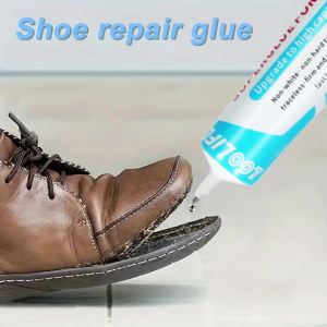 LOOLIFL | Keo Dán Giày Loolifl 60ml - Chất Kết Dính Dạng Lỏng Trong Suốt Độ Nhớt Cao Không Mùi Để Sửa Chữa Giày Vải Chống Thấm Nước Chống Mài Mòn