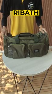 Tas Travel Bag Backpack Pria Wanita RIBATH Tas Mudik olahraga Gym Outdoor keren